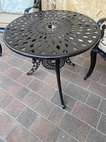 Mercer Garden Furniture Set Mercer Ballygowan 2 Seater Dining Set Bronze