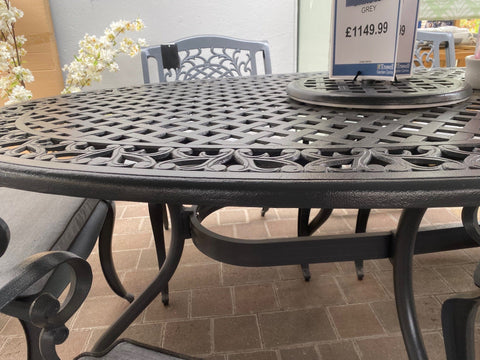 Mercer Ballygowan 6 Seater Set Grey