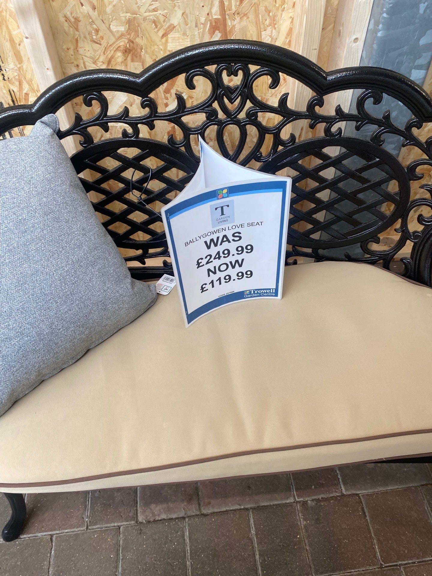 Mercer Garden Furniture Set Mercer Ballygowan Love Seat