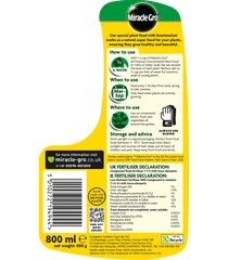 Miracle Gro Plant Food Miracle-Gro All purpose Plant Food Concentrate Liquid 800ml