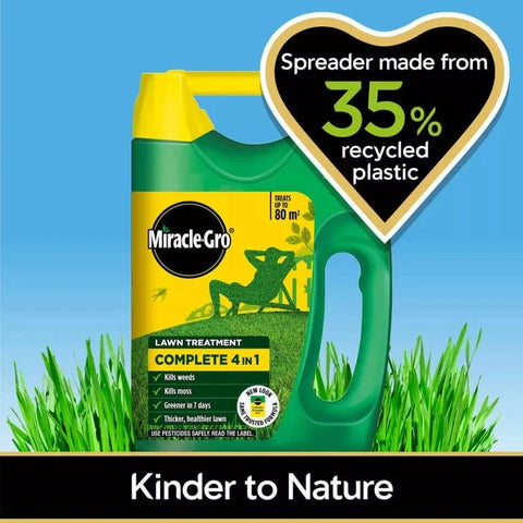 Miracle Gro Lawn Feed & Weed Miracle-Gro Evergreen Complete 4 in 1 Spreader 80m2