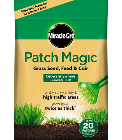 Miracle Gro Lawn Patch Repair Miracle Gro-Patch Magic 20 Patches