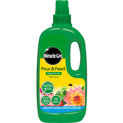 Miracle-Gro Pour & Feed Ready-to-Use Liquid Plant Food 1l