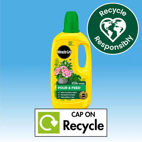 Miracle-Gro Pour & Feed Ready-to-Use Liquid Plant Food 1l