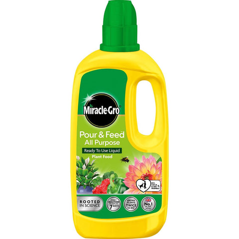 Miracle Gro Plant Food Miracle-Gro Pour & Feed Ready-to-Use Liquid Plant Food 1l