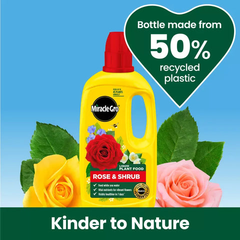 Miracle Gro Rose & Shrub liquid food 800ml
