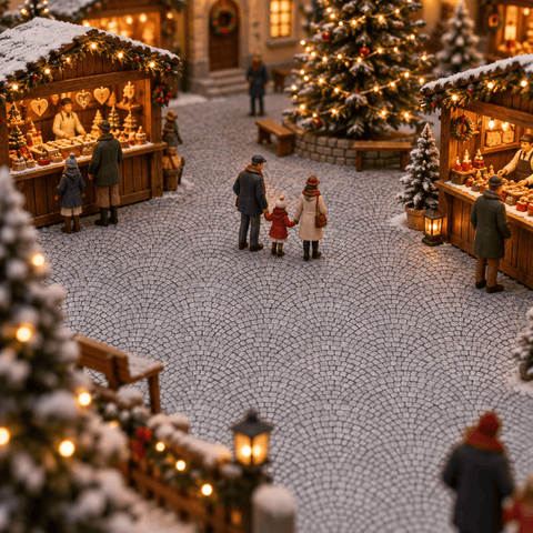 My Village Decorations Landscaping My Village Arched Pavement Sheet – 21cm x 29.7cm