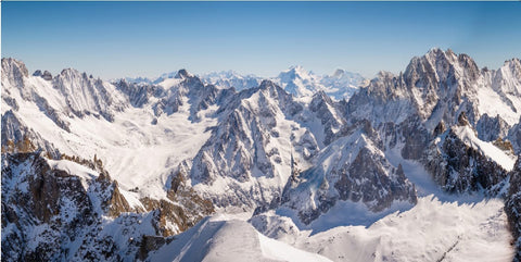 My Village Background My Village Background Cloth Mountain Peaks 300cm x 150cm