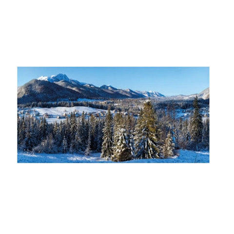 My Village Background Cloth Winter Village XL 300x150cm