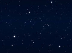 My Village Background My Village Background Lighted Canvas Stars 76 x 56cm