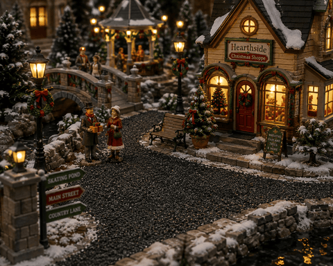 My Village Village Decorations My Village Black Fine 370ml