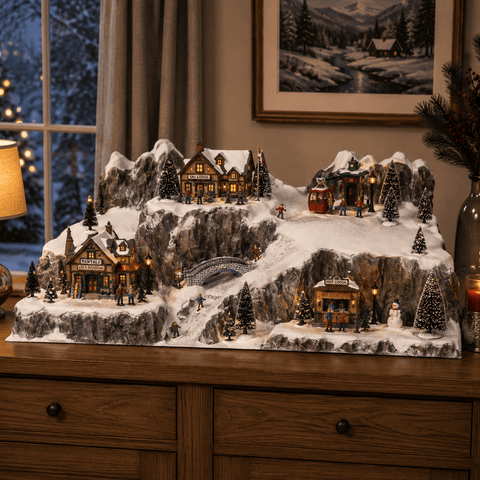 My Village Base Accessory My Village Christmas Accessory Arlberg Base MY40 – 12- x 40cm