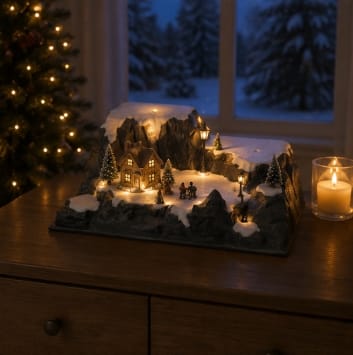 My Village Base Accessory My Village Christmas Accessory Starter Village Base MY21 – 50 x 38cm