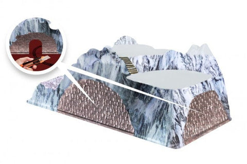 My Village Base Accessory My Village Christmas Accessory Train Tunnel Base MY49