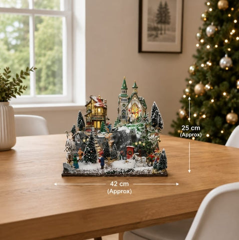 My Village Base Accessory My Village Christmas Mini Village Base – 42 x 25cm