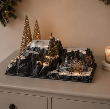 My Village Base Accessory My Village Christmas Village Accessory Tunnel Base MY18