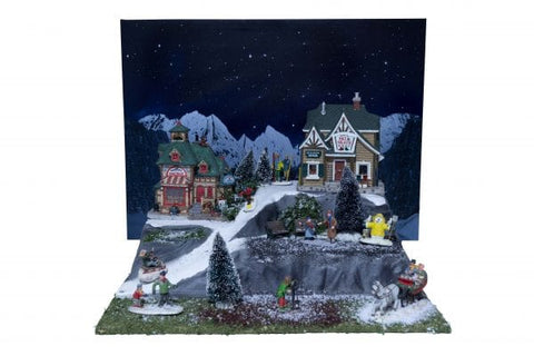 My Village Base Accessory My Village Christmas Village Base Eifel 56 x 38cm
