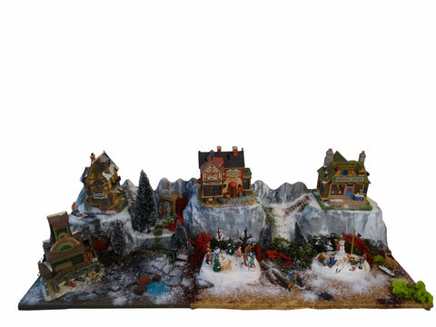 My Village Base Accessory My Village Christmas Village Base FC Longhorn MY37