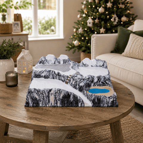 My Village Base Accessory My Village Christmas Village Base Full Colour Lagazoi – 58 x 38cm