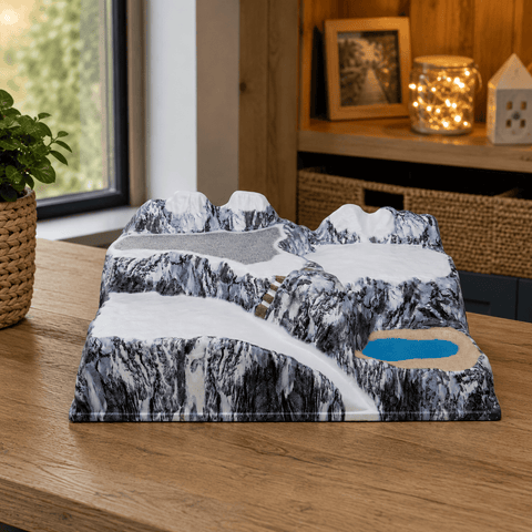 My Village Base Accessory My Village Christmas Village Base Full Colour Lagazoi – 58 x 38cm