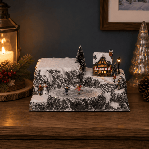 My Village Base Accessory My Village Christmas Village Base Full Colour Trentino – 50 x 38cm