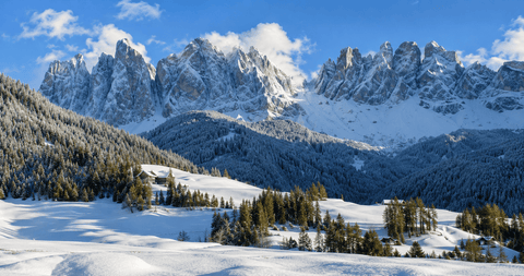 My Village Backdrops My Village Cloth Dolomites 150x75cm