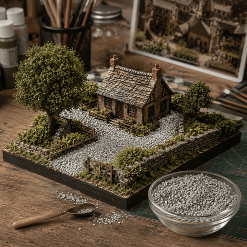 My Village Decorations Landscaping My Village Deco Stones Grey Medium Base Decoration – 370ml