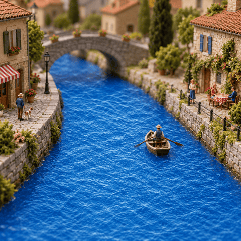 My Village Decorations Landscaping My Village Double Sided Water Sheet – 21cm x 29.7cm