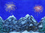 My Village Background My Village Firework Effect Background Lighted Canvas