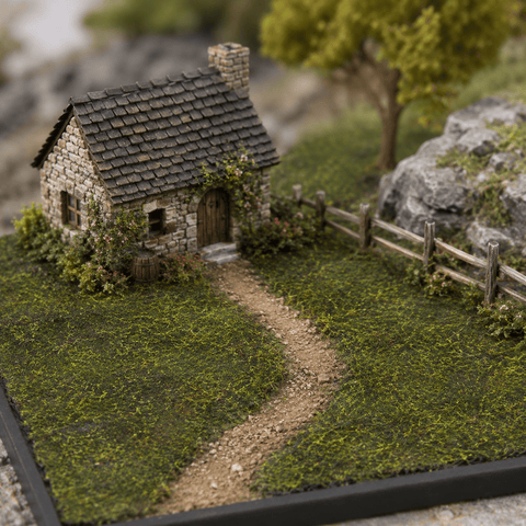 My Village Decorations Landscaping My Village Flat Green Moss Base Decoration – 500g
