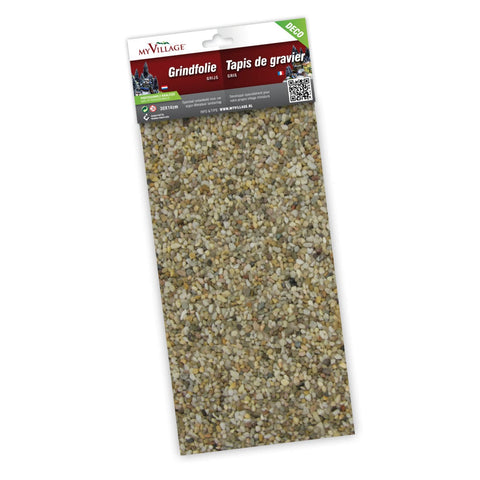My Village Decorations Landscaping My Village Gravel Film Grey 30x14cm