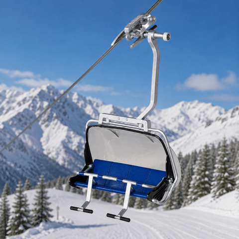 Jagerndorfer Ski Lift Seat 4 Person Red/Black