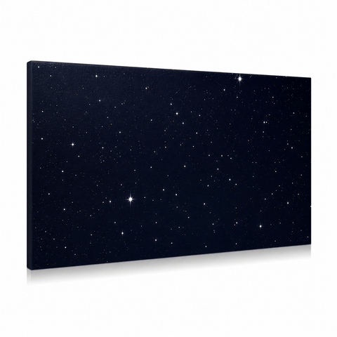 My Village Backdrops My Village Lighted Canvas Twinkling Stars 76x56cm
