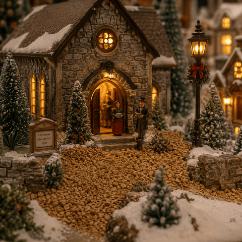 My Village Decorations Landscaping My Village Medium Cork Scatter Decoration – 50g