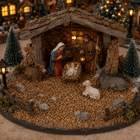 My Village Decorations Landscaping My Village Medium Cork Scatter Decoration – 50g
