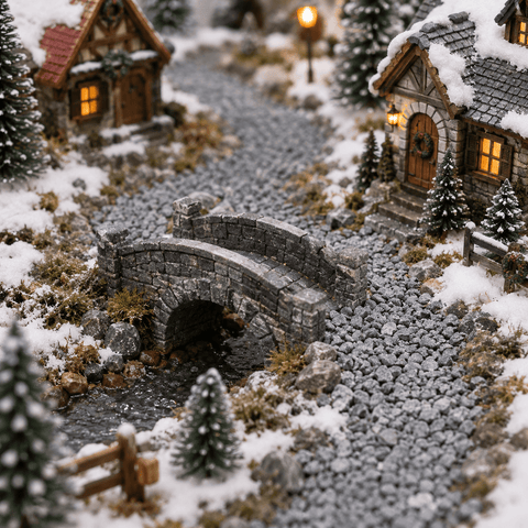 My Village Decorations Landscaping My Village Medium Deco Stones Black and Grey – 370ml