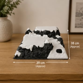 My Village Base Accessory My Village Mini Ski Run – 39 x 38cm