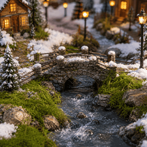 My Village Decorations Landscaping My Village Moss Green Base Scatter Material – 30G