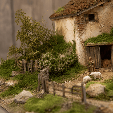 My Village Decorations Landscaping My Village Moss Green Base Scatter Material – 30G