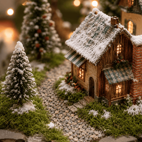 My Village Decorations Landscaping My Village Moss Green Base Scatter Material – 30G