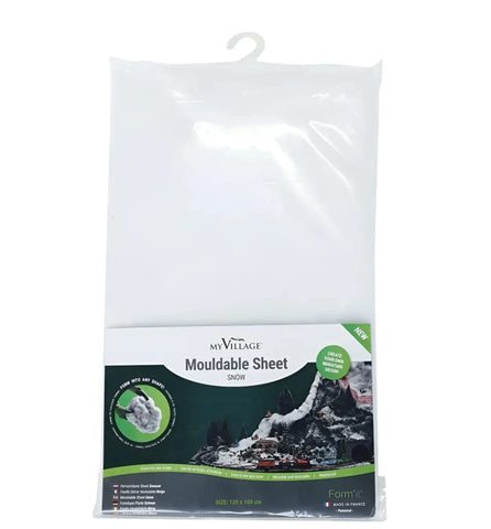My Village Sheets & Rolls Landscaping My Village Mouldable Sheet Snow 100 x 60cm