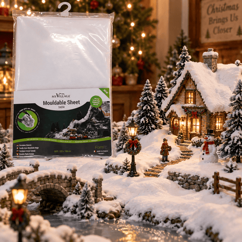 My Village Sheets & Rolls Landscaping My Village Mouldable Sheet Snow – 100 x 60cm