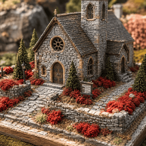 My Village Decorations Landscaping My Village Red Reindeer Moss Base Decoration – 50g
