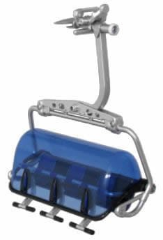 Jagerndorfer Ski Lift Seat 6 Person Blue/Black