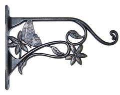 Panacea Brackets & Hooks Panacea Cast Aluminium Bracket with Butterfly Brushed Bronze 9"