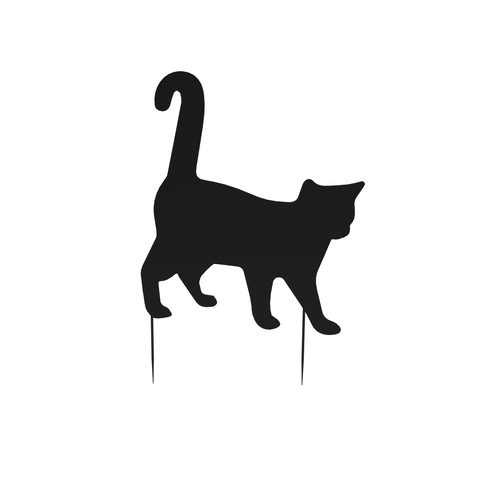 Panacea Garden Stake Panacea Cat Shadow Metal Yard Stake 61cm