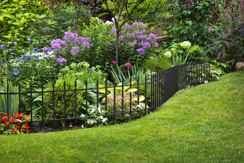 Panacea Garden Borders & Edging Panacea Finial Border Edge 46 x 57cm Black