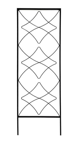 Panacea Topiary Trellis Panacea Graceful Trellis Black 72"