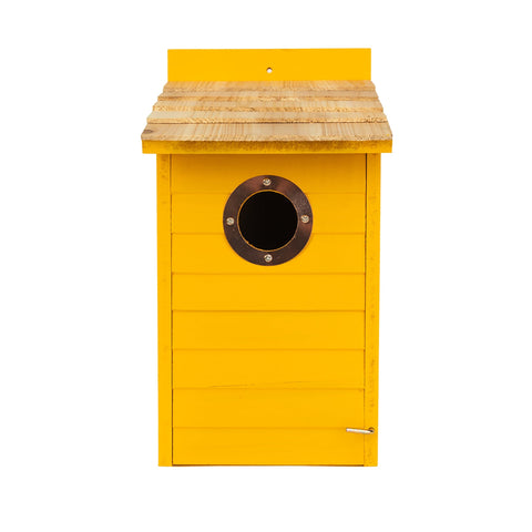 Panacea Nest Boxes Panacea Lake & Cabin Woodland Series Colourful Bluebird Houses - Assorted Colours