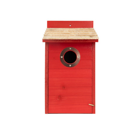 Panacea Nest Boxes Panacea Lake & Cabin Woodland Series Colourful Bluebird Houses - Assorted Colours